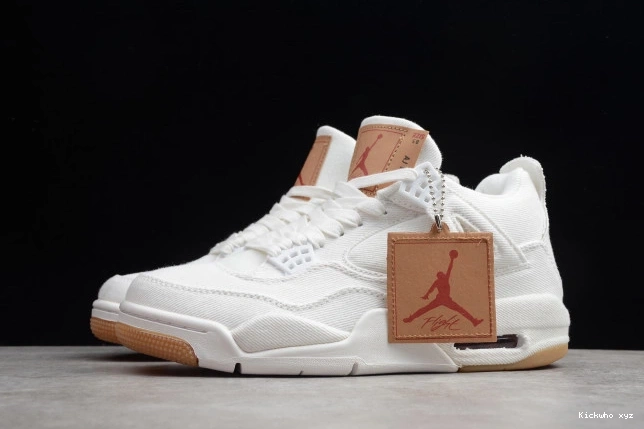 Jordan 'White' Levi's x 4 AO2571-100 Air 0715